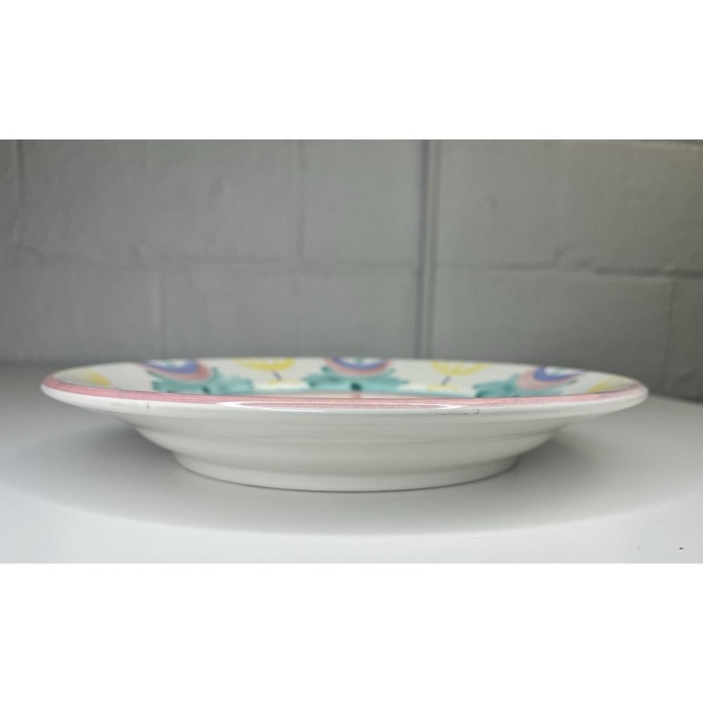 Vintage Vietri Italy 1986 Dinner Plate Colore collection Hand Painted Signed - Picture 7 of 11